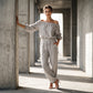 Women's Off Shoulder Jumpsuit