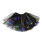 🏆 Last Day 50%OFF!🎁LED Light Up Sequin Tutu Skirt Star Mesh Princess Skirt for Girls and Adults
