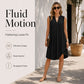 🍃✨ LIMITED TIME 50% OFF! 🌿Pleated V-Neck Dress – Lightweight fabric & effortless elegance – Elevate your everyday look.