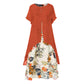 ⏳Summer Hot Sale!!⏰Women's Layered Look Floral Print Casual Dress💐