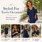 Women's Summer Cold Shoulder Chiffon Dress