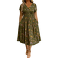 😍2026 NEW SALE-49% OFF😍Women's V-Neck Floral Print Dress with Twist Waist