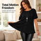 📢50% Off Now！🔥Flattering Pleated Plus Blouse