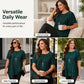 📢50% Off Now！🔥Flattering Pleated Plus Blouse