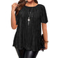 📢50% Off Now！🔥Flattering Pleated Plus Blouse