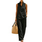 Women's Loose Sleeveless Top & Pants 2-Piece Set 