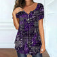🌞Summer Sale-50% OFF💖Women's V Neck Short Sleeve T Shirt
