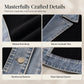 🌸LAST DAY 50% OFF🌸Women’s Elegant Denim Spliced Ribbed Knit Coat