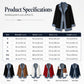 🌸LAST DAY 50% OFF🌸Women’s Elegant Denim Spliced Ribbed Knit Coat