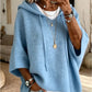 2026 NEW🔥49% OFF👚 Oversized Knit Hoodie with Drawstring