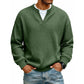🔥 LAST DAY — ONLY £13.99! 👕 Men’s Textured Waffle Layered-Look Long-Sleeve Tee
