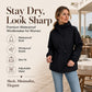 Hot Sale 50% OFF💖Women's Versatile Waterproof Hooded Jacket