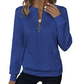 ⏳ Limited Time 50% Off! 🎉Women’s Half-Zip Cable Knit Sweatshirt