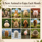 🥳2026 HOT SALE🥳💞50K+ SOLD!💥Funny Animal Butt Wall Calendar