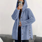 ⏳LAST DAY SALE ONLY ￡18.99!!✨🍂Women's Loose-Fit Hooded Plush Jacket