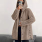 ⏳LAST DAY SALE ONLY ￡18.99!!✨🍂Women's Loose-Fit Hooded Plush Jacket