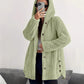 ⏳LAST DAY SALE ONLY ￡18.99!!✨🍂Women's Loose-Fit Hooded Plush Jacket