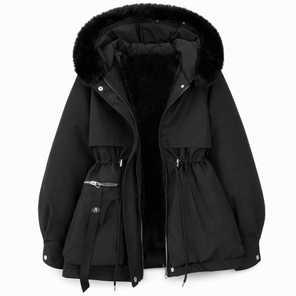 ⏳LAST DAY SALE ONLY ￡35.99!!🔥🍁Women's Winter Faux Fur Padded Parka【FREE SHIPPING】