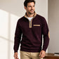 ⏳LAST DAY SALE ONLY ￡18.99!!✨Men's Warm-Lined Quarter-Zip Pullover