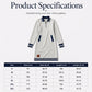Women Long Sleeve Dress with Zipper and Pockets