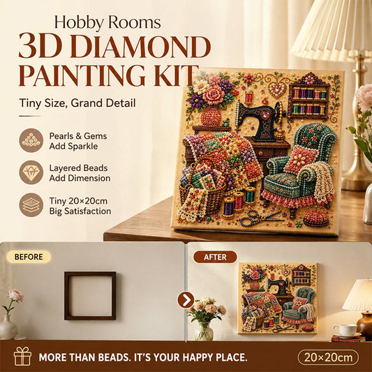 💎HOLIDAY SALE 50% OFF!✨🖼️Whispering Room Diamond Art Kit