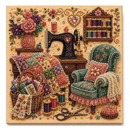 💎HOLIDAY SALE 50% OFF!✨🖼️Whispering Room Diamond Art Kit
