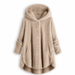 🌸Hot Sale🧥 Women's Plus Size Fleece Hooded Coat – M-4XL & Six Colors | Comfortable & Long-Lasting, Easy to Style ✨