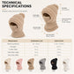 ❄️Black Friday Sale 60% OFF!!⚡ Women's One-Piece Knitted Winter Hat, Scarf & Face Cover with Cozy Full-Coverage Design for Cold Weather Comfort