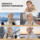 ❄️Black Friday Sale 60% OFF!!⚡ Women's One-Piece Knitted Winter Hat, Scarf & Face Cover with Cozy Full-Coverage Design for Cold Weather Comfort