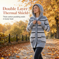 💖Black Friday Mega Deal – 50% off!💖 🌼Women's Mid-Length Hooded Knit with Cotton Lining