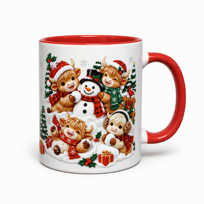 🎁Christmas Hot Sale 50% OFF⛄Festive Christmas Snowman Ceramic Mug