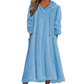 ❄️Winter Hot Sale 50% OFF🔥Women’s Casual Plush Hooded Lounge Dress
