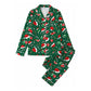 🎁Christmas Hot Sale 50% OFF🎅Women's Christmas Long Sleeve Notch Collar Pajama Set