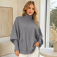 ❄️Black Friday Sale 60% OFF!!⚡Women's Turtleneck Batwing Sleeve Knit Sweater